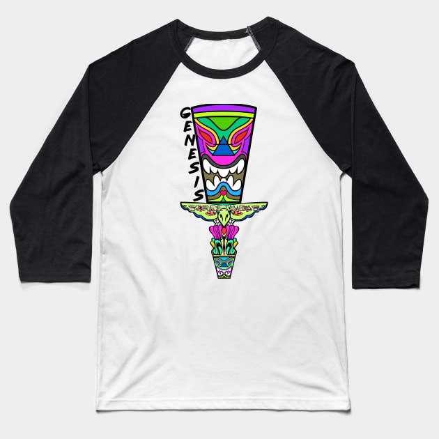 Genesis Streetwear - Totem Baseball T-Shirt by retromegahero